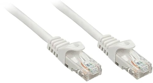 LINDY 0.5m Cat.5e U/UTP Kabel, grau
