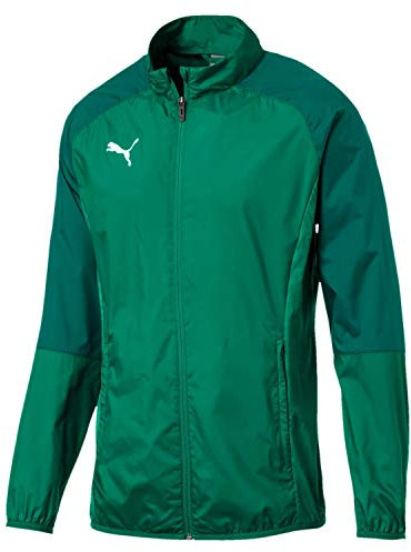 PUMA Herren Cup Sideline Woven JKT Core Trainingsjacke, Pepper Green-Alpine Green, XXL