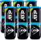 Dunlop Sports ATP Championship Extra Duty Tennisbälle, 4 x 3-Ball-Dosen (insgesamt 12 Bälle)