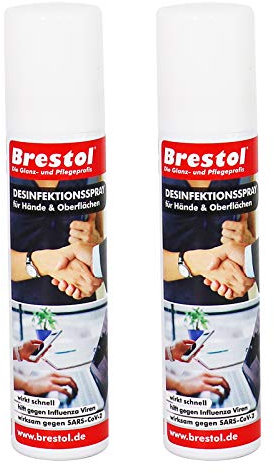 Desinfektionsspray to go 2x 100 ml (7546.2) - Handdesinfektion Oberflächendesinfektion Desinfektionsmittel flüssig Desinfektion
