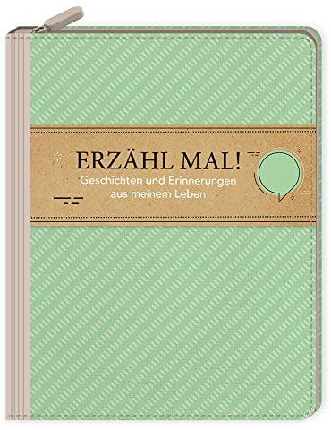 Eintragbuch mit Reißverschluss - Erzähl mal! Geschichten und Erinnerungen aus meinem Leben
