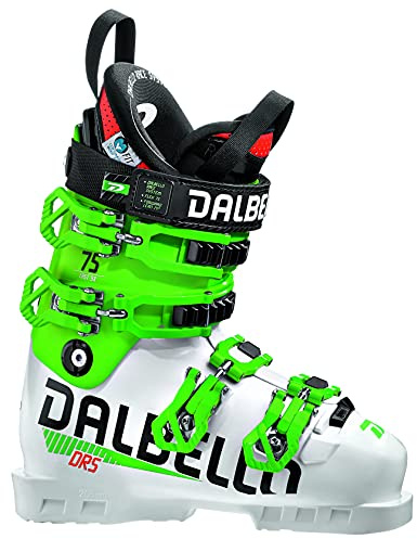 Dalbello Botas de esquí Unisex Juvenil DRS 75 Uni, Blanco/Verde Race, 26,5