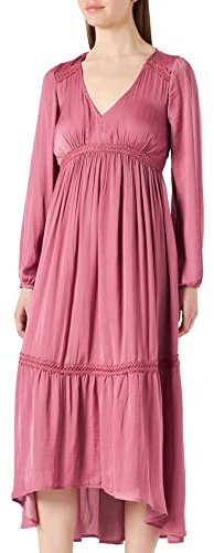 Springfield Vestido Midi Pol, Morado/Lila, 38 para Mujer