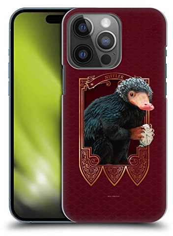 Head Case Designs Offizielle Fantastic Beasts and Where to Find Them Niffler Tiere Harte Rueckseiten Handyhülle Hülle Huelle kompatibel mit Apple iPhone 14 Pro