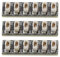 EMSea Lot de 3 cartes d'extension à 6 ports compatibles avec LEGO et tous les autres blocs de construction pour câbles de lumières LED, options d'alimentation 24 x 6,5 mm