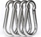 SENENQU 4 Stück- M10 Karabiner Edelstahl 10x100 mm Groß Karabinerhaken Edelstahl Tragfähigkeit 600 kg/1200 lb, Haken Karabinerhaken Camping Hamc Schaukel - 100mm x φ10 mm
