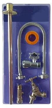 Outside Garden Tap Kit Easy Self Cutting DIY Fitting for Outdoor Hose Tap