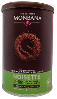 Chocolat Monbana en Poudre Aromatisé Noisette - 250g
