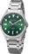 REGENT Herrenuhr mit Gliederband Datumsanzeige 10 ATM Saphirglas F-1455