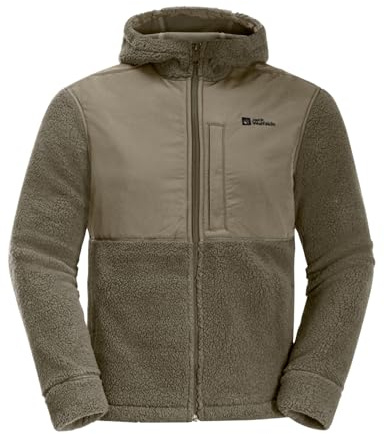 Jack Wolfskin Herren Felslicht Hooded Jkt M Fleece-Jacke (1er Pack)