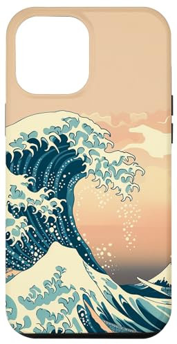 Hülle für iPhone 14 Pro Max Wave off Kanagawa Hokusai Japanese Art