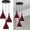 LEDSone Triple 3 Heads Teardrop Pendant Lighting Adjustable Hanging Rope Cluster Pendant Lighting Modern Hanging Light Multi Pendant Light Fixture Hanging Ceiling Lighting Fixture