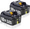 2 Stück 8.0Ah / 8000mAh BL1860B Ersatz Akku für Makita 18V BL1860B BL1850B BL1860 BL1830 BL1815 BL1860B BL1835 BL1845 BL1850 194205-3 LXT-3 400 mit LED-Akku für Werkzeuge
