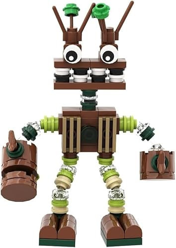 MYDZSWZX My Singing Monsters Baustein-Set, niedliches Sings Monsters-Baustein-Actionfiguren-Spielzeugset, kreatives Spielzeug, geeignet for Jungen und Mädchen Erwachsene Spielzeug, 92 Teile.