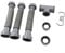 Feegow Verstellbares Doppelwaschbecken-Ablauf-Set: flexibler 1-1/2 & 1-1/4 Zoll P-Trap-Ablaufgarnitur