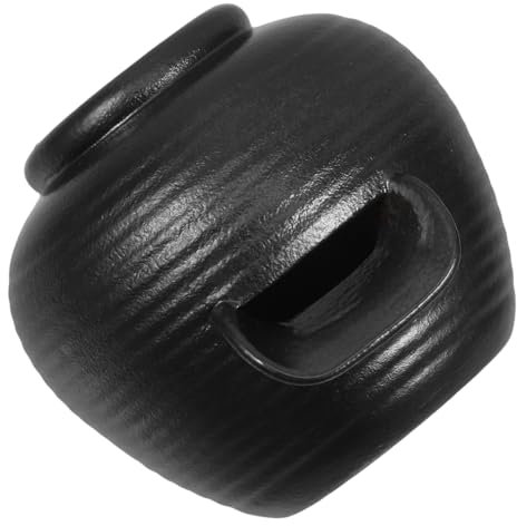 SUPVOX Fontaine en Céramique Noire Polyvalente pour Décoration Daquarium De Jardin Détang