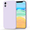 Silicone Case for iPhone 11 Case (2019) 6.1-Inch, Silky-Soft Touch Gel Rubber Cover, Full Protective Shockproof Anti-Scratch Phone Case Cover for Apple iPhone 11 Purple