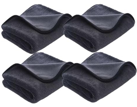 Totalclean Chiffon Magique XXL Microfibre Total Clean - Lot de Serviette de Nettoyage Pour Voiture et Moto, Lavettes Réutilisables Sans Trace, 40*60