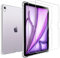 MEMELOKA Custodia per Apple iPad Air 11 2025 11 Pollici + 2 Pezzi Vetro Temperato, Cover Protezione in TPU Morbido Ultra-Sottile con Airbag in Silicone Rinforzato