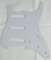 For Fit Fender US 57' 8 Screws Stratocaster Strat Style Guitar Pickguard (1 Ply White)