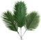 sulanmo 12PCS Plantes Artificielles en Forme de Feuilles de Palmier, Palmiers Tropicals Artificiels de 3 Types, Faux Artificiel Palmier pour Maison Bureau Mariage Deco