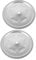 HEALLILY 2Pcs Sealing Ring Replacement for Pressure Cooker Lid Inner Assembly Leakproof Easy to Clean for Efficient Cooking