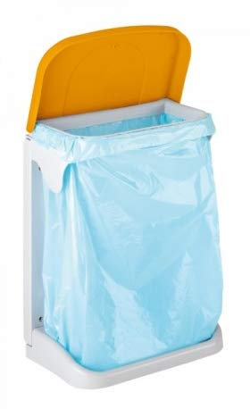 HELGUEFER - Cubo Basura Sobre Puerta-Largo 280 mm Ancho 180 mm Altura 380 mm Capacidad 20 litros