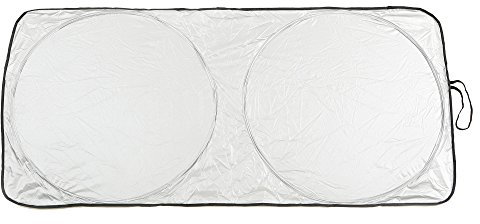 S SUMEX Silver2 Parasol Delantero Plegable 70 X 150cm Máxima Protección UV y Térmica Incluye Bolsa de Almacenamiento