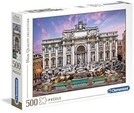 Clementoni 35047 - Puzzle 500 Piezas Fontana de Trevi