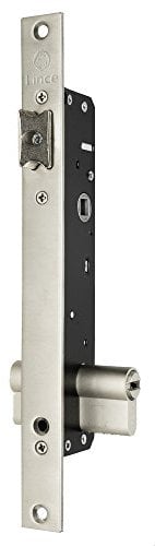 Lince Cerradura para puertas metálicas 5923E-30 I 27 mm I Fácil Instalación I Picaporte accionable por nueca de 8 mm o cilindro.