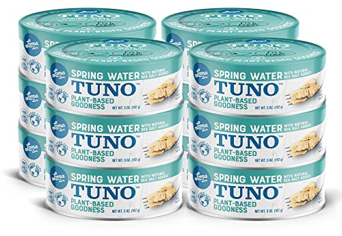 Loma Linda Tuno - Plant-Based (Spring Water, (5 oz) 12 Pack)