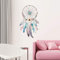 Sticker Böhmen | Wandaufkleber Traumfänger – Tapete Dekoration Raum und Wohnzimmer | 60 x 35 cm