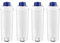 Juego de 4 filtros de agua para cafetera Delonghi compatible con DLSC002