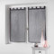Douceur d'Intérieur 1626531 Coppia, Poliestere, Grigio, 2 x 90 x 160 CM