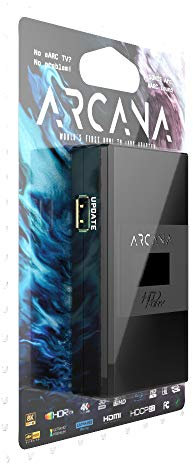 HDFury Arcana HDF0160, HDMI Scaler und eARC Adapter, kompatibel mit Allen Audioformaten, mit Skalierungsoption, Konverter für HDMI-Quellen und eARC Soundsysteme