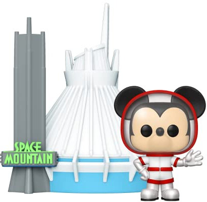 Funko POP! Town: WDW50- Space Mountain With Mickey Mouse - Disney World 50th Anniversary - Amazon Exclusive - Collectable Vinyl Figure - Gift Idea - Official Merchandise - Toys for Kids & Adults