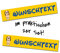 2er Set Tier Aufkleber mit Wunschname Wunschtext für Tiernapf Fressnapf Futterschüssel Namensaufkleber Sticker für Haustier (Hund 1)
