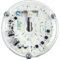 Ledytech Kit de luz de readaptación de 3.93 pulgadas para luz empotrada de techo, panel de repuesto de luz de ventilador de techo, PCB 18 W, 3000 K, 6000 K, 1800 lm, 120 V, CRI90 regulable (blanco
