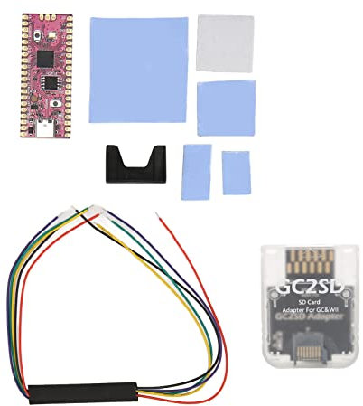 Mikrocontroller-Board für Raspberry RPi RP2040, Dual Cores ARM Cortex M0+ Cores, 16 MB Integrierter QSPI-Flash-Speicher, Umfassender und Vollständiger Software-Support, für NGC (Transparentes Weiß)
