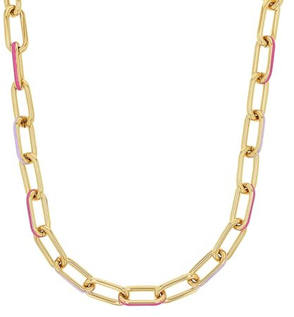 NOELANI Halskette Edelstahl Damen Halsschmuck, 40+5 cm, Gold, Kommt in Schmuck Geschenk Box, 2036345