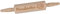 Spruchreif | Nudelholz mit Gravur | Teigroller aus Holz | Backen | Plätzchen | Teigausroller als Backzubehör | Backrolle aus Holz | Teigwalze | Küchenaccessoire | Teigroller Pizza | Pizzabäcker
