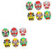 Toyvian Halloween-Maske 12 Stk Oper Cosplay Halloween-accessoires Party Kleidung Kind Gewidmet Japanische Accessoires