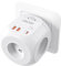 LENCENT Prise USB Secteur PD20W Amélioré Multiprise Murale Cube, Multiple 4 Prises 8 en 1 Chargeur Multiprise avec 4 Sortie AC, 4000W et 1 Type C et 3 USB Electrique Idéal Bureau Blanc
