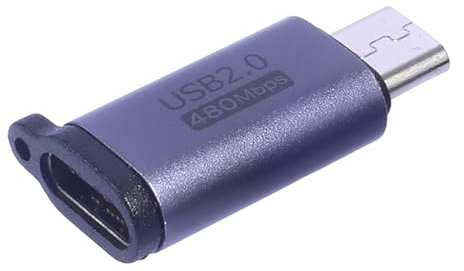 WELLDOER Transfert de données rapide USB C femelle vers micro USB mâle adaptateurs de type C femelle vers micro USB mâle convertisseurs et synchronisation de données