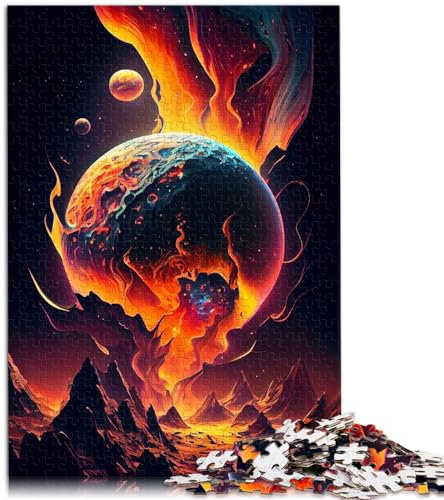 Puzzlespiele „Celestial Oasis“ 1000-teiliges Puzzle für Erwachsene, Holzpuzzle, Spaß für Aktivitäten zu Hause, Geburtstagsgeschenk, Reisegeschenke, 1000 Stück (50 x 75 cm)