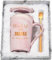 CHUIN DRUCK Kaffeetasse Geschenke für Mama zum Geburtstag Muttersgeschenk Tasse Glück ist eine Mama wie dich zu haben Geschenkidee Tasse Geschenk Weihnachtsgeschenke, 400ml Rosa