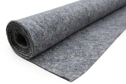 ANKO PLANEN Teichvlies Schutzvlies für Boden 2 m breit – Unterlage für Teichfolie & Pool - Schützt Folien vor Beschädigungen (2,0m x 5,0m, 500 g/m²)