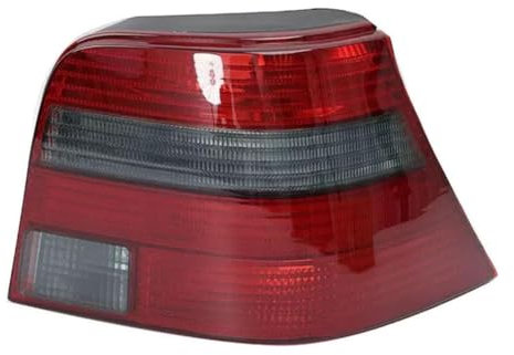 SOUTES Auto Rückleuchten für VW Golf 4 1998-2008, Links und Rechts Rücklicht Rückleuchte LED-Heckleuchte Wasserdicht Signal Nebel Licht Zubehör,D/Black Right