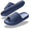 Donpapa Zapatillas Mujer Hombre Chanclas Sandalias Verano Pantuflas Playa Piscina Baño Comodas Suaves Ducha Interior Exterior Azul 280