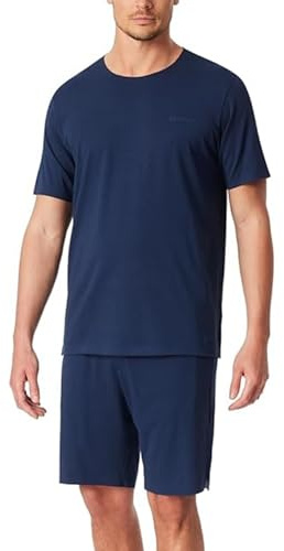 Schiesser Herren Schlafanzug kurz Rundhals - Nightwear Set